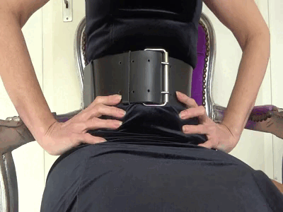 29936 - Wide tight belts part 32
