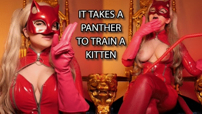 32129 - IT TAKES A PANTHER TO TRAIN A KITTEN
