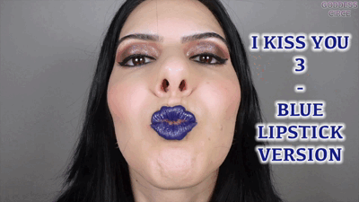 34153 - I KISS YOU 3 - BLUE LIPSTICK VERSION